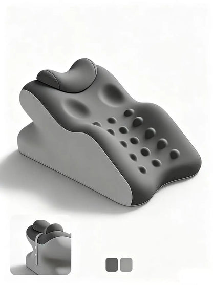 Ergonomic Cooling Fabric Reading Pillow with Premium Memory Foam Support for Enhanced Comfort While Using Devices