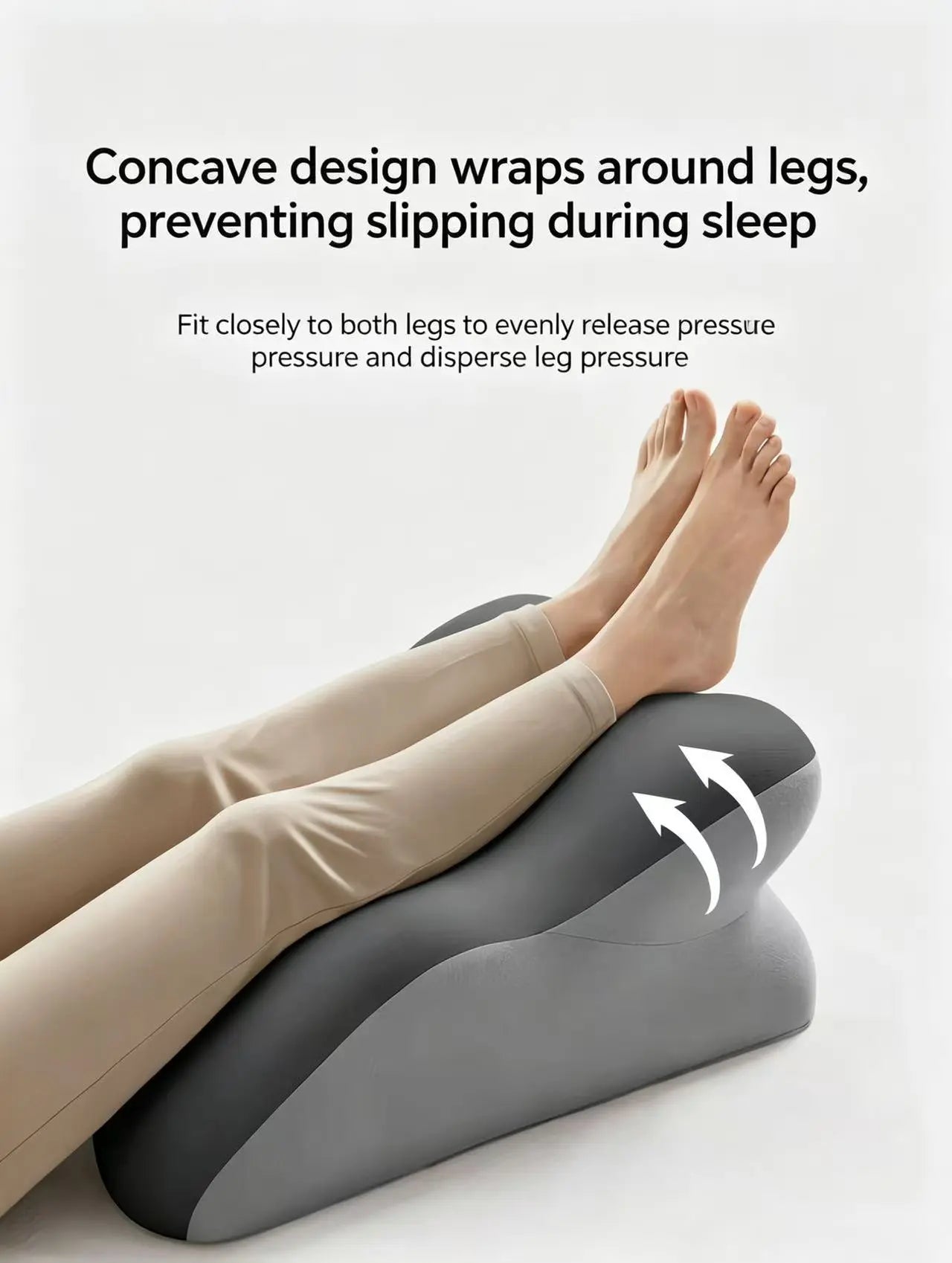 Ergonomic Cooling Fabric Reading Pillow with Premium Memory Foam Support for Enhanced Comfort While Using Devices