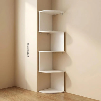 Corner Wall-Mounted Shelf, Modern Floating Display Rack, Wall Organizer, Space-Saving Z-Shape Plant Stand, Ideal for Bedroom, Living Room, Bathroom, Home Office